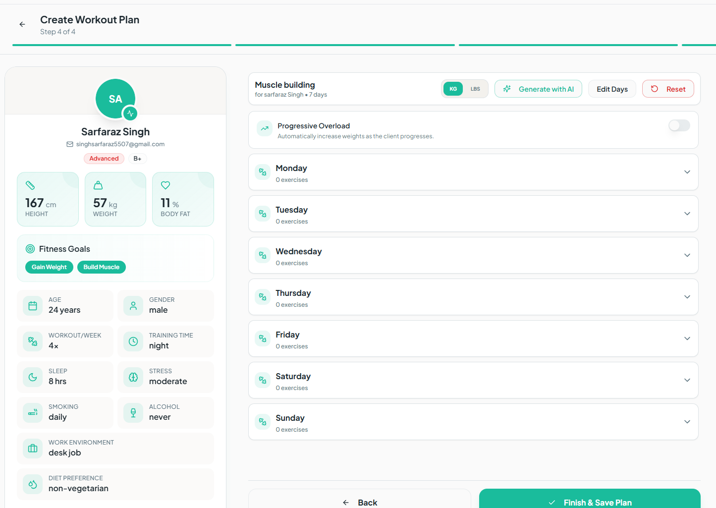 Dashboard preview